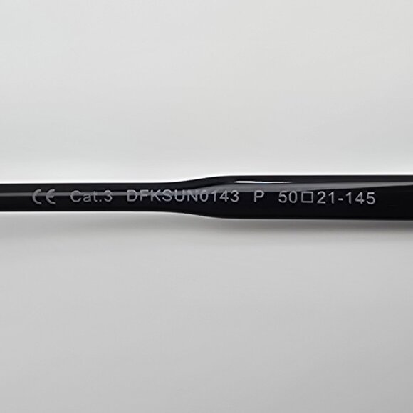 D. Franklin Ultra Light DFKSUN0143 Black Frame Polarized Grey Lens Sunglasses - Picture 8 of 15